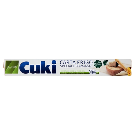 Cuki Conserva Carta Frigo Speciale Formaggi 16 m